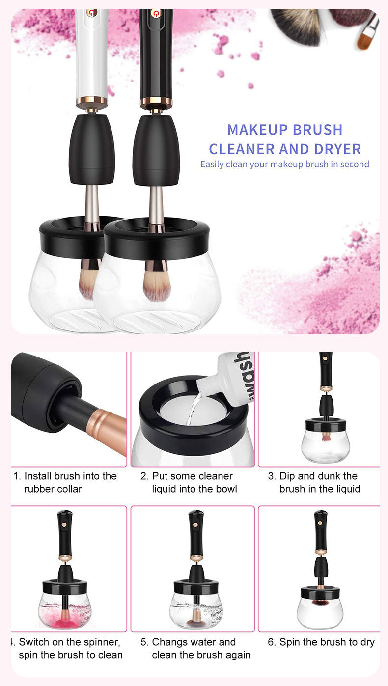 Makeup Brush Cleaning Machine Electric Scrubber